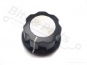 Knop Boss Zilver 27mm